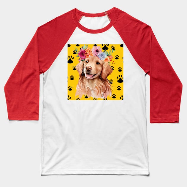 Funny, sweet dog. Baseball T-Shirt by BlashkaShop